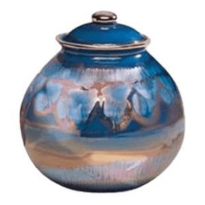 Galaxy Ceramic Small Cremation Urn